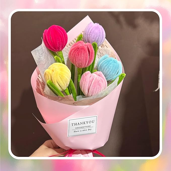 From Fuzzy Sticks to Fancy Blooms: The Magic of Pipe Cleaner Flowers